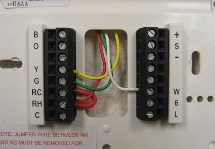 Honeywell Thermostat Wiring Diagram on Trane Heat Pump W Honeywell Thermostat Wiring Question Problem