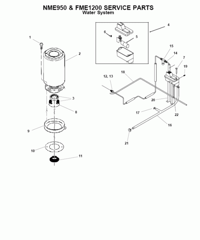 Scotsman FME1200 Parts Diagram | nt-ice.com - Parts & Accessories for
