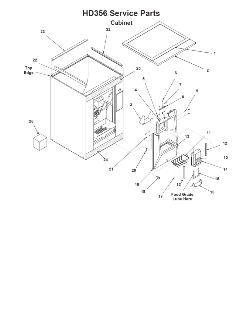 Scotsman HD356 Parts & Accessories for Scotsman Icemakers