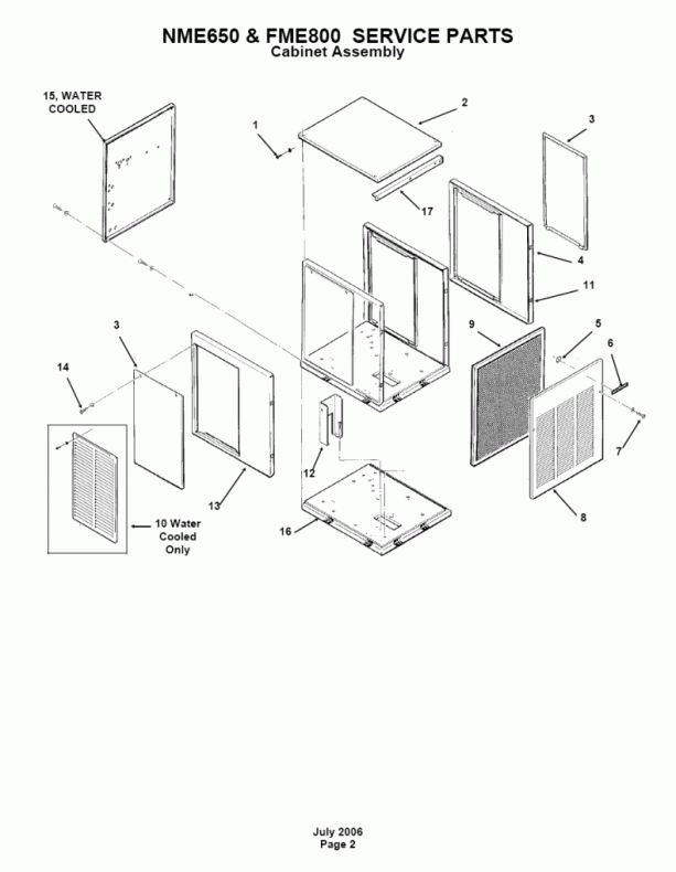 Scotsman NME650 Parts Diagram | nt-ice.com - Parts & Accessories for