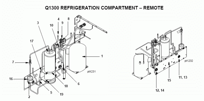 Manitowoc QY1394N Ice Machine Parts Diagram | nt-ice.com - Parts