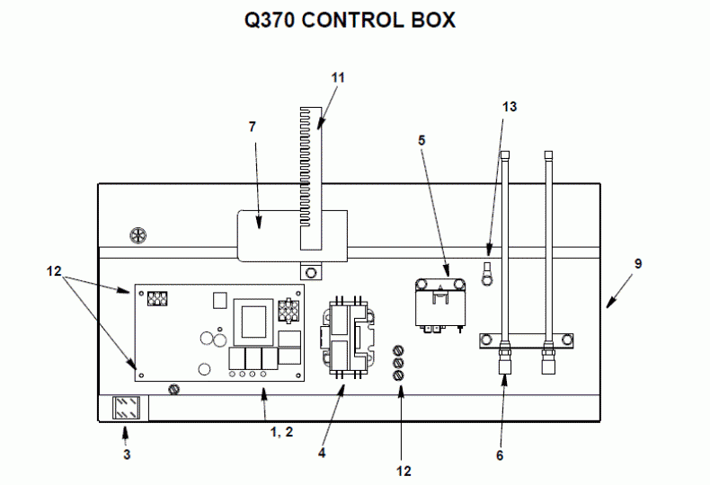 Manitowoc QY0375W Ice Machine Parts Diagram | nt-ice.com - Parts
