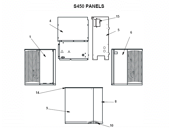 Manitowoc SD0452A Ice Machine Parts Diagram Parts