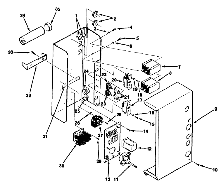 Scotsman CM250 Cube Ice Machine Parts & Accessories for