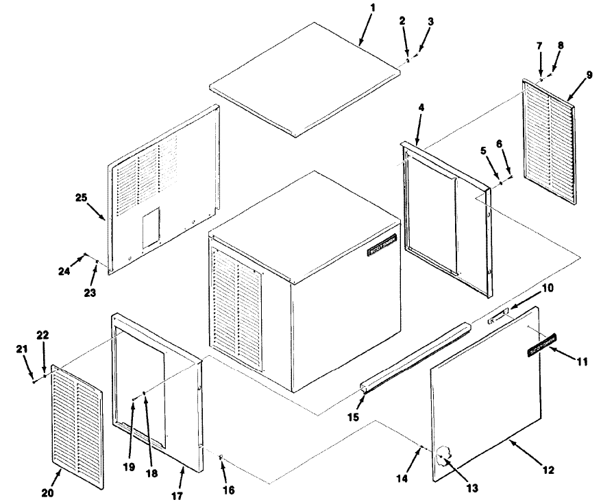 Scotsman CM450 Cube Ice Machine Parts & Accessories for