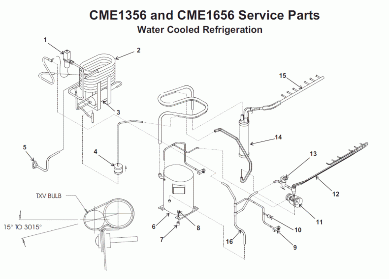 Scotsman CME1356 Ice Machine Parts Diagram | nt-ice.com - Parts