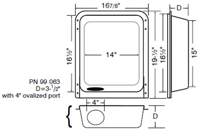 Buy American Aldes Dryer Vent Box For 2x4 Walls Down Flow