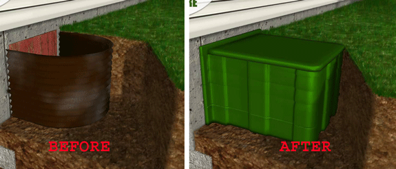 Buy Turtl Deluxe Crawlspace Access System Beige Iaq 05505