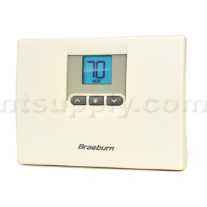 Braeburn Model 1000 1 Heat/1 Cool Non-Programmable Thermostat image