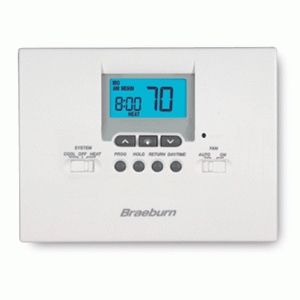 Braeburn Model 2000NC 1 Heat/1 Cool Programmable Thermostat image