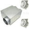 Aldes Bath Fan Kit With Multi-Port Exhaust Fan and 2 Grilles - MBFK-AG-2