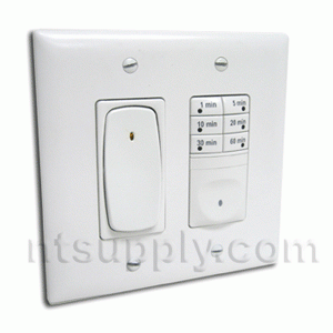 ELECTRONIC BATHROOM FAN TIMER BATH FANS