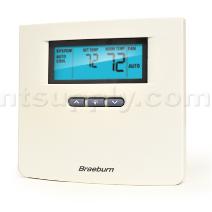 Braeburn Model 3300 Universal Non-Programmable Multistage Thermostat image