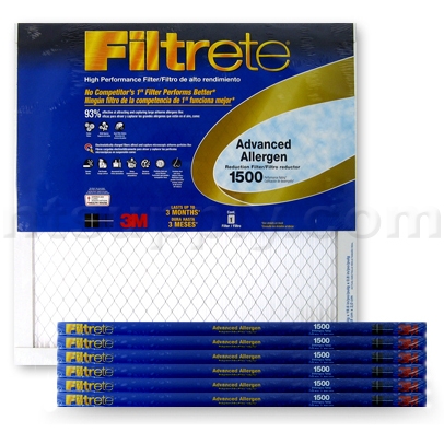 16 x 25 x 1 Filtrete Advanced Allergen Reduction Filter  - #AA01DC image