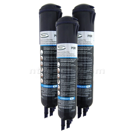 Whirlpool PUR Deluxe Refrigerator Filter (4396841, T2RFWG2, P2RFWG2), 3-Pack image