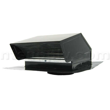 Broan Model 634M Black Roof Cap for 6" Duct image
