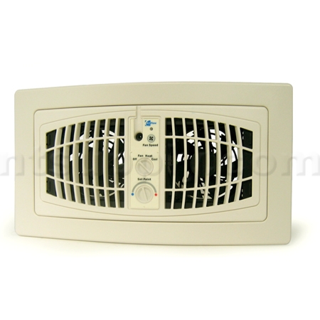 Airflow Breeze Register Booster Fan for 6x10 or 6x12 register (Almond) image