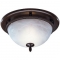 Broan Model 754RB Decorative Fan / Light - Glass with Rubbed Bronze