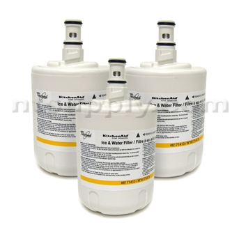 Whirlpool Refrigerator Water Filter (8171413, NL200), 3-Pack image