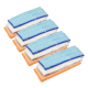 Replacement Mopping Pad Set for iRobot®  Braava jet® 200 Series, 4-Pack