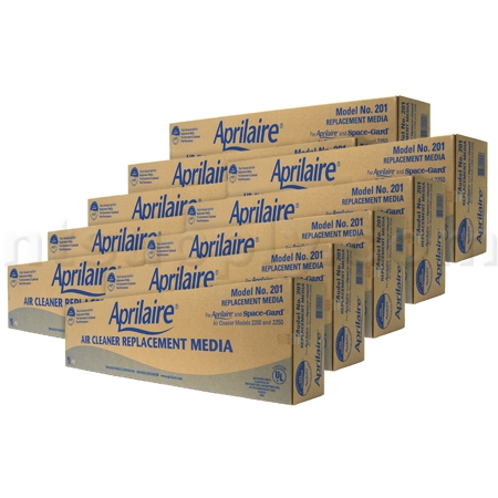 201 Media for Aprilaire/Space-Gard 2200 Air Cleaner, 10-Pack image