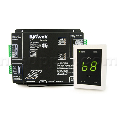 BAYweb Advanced Internet Thermostat Kit -White - Multistage & Heat Pump image
