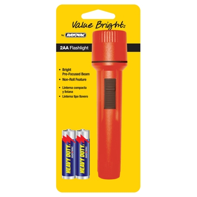 Rayovac Value Bright 2AA Flashlight image