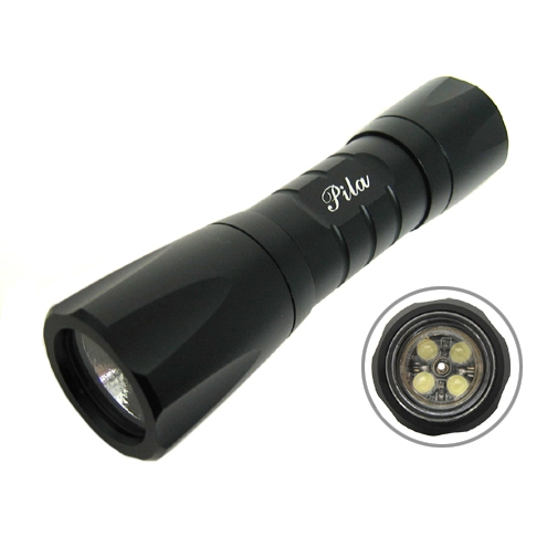 Pila GL2 6V Xenon Flashlight with LED Tailcap image