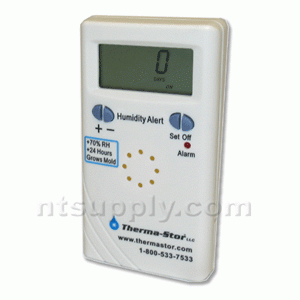 Humidity Alert Thermometer/ Hygrometer / Clock image