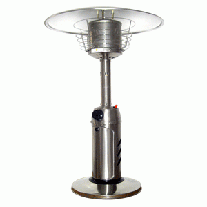 Garden Sun JDS032-B Stainless Steel Portable Tabletop Patio Heater, with Cover image