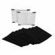 AIRx Replacement HEPA filter kit for Idylis IAF-H-100B, 2-Pack