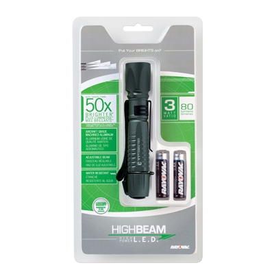 Rayovac HIGHBEAM 2AA Luxeon 3 Watt LED Flashlight image