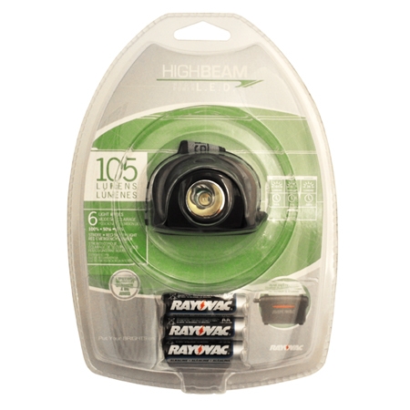 Rayovac HIGHBEAM 3AA K2 Luxeon LED Headlight image