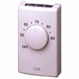 LuxPro LV2-1042 Line Voltage Thermostat, Heat Only image