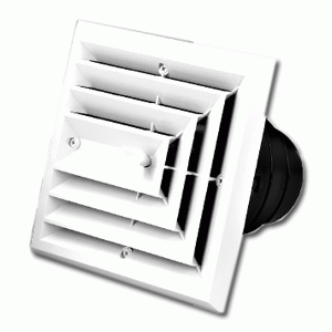 AIRTEC MV3S 3-Way Diffuser Grille for 4/5/6" Duct image