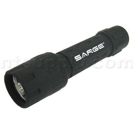Sarge NU-41 150 Lumen LED Flashlight, Black ABS image