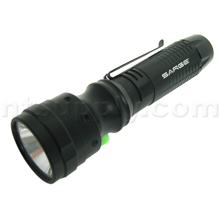 Sarge NU-44 6-n-1 Flashlight, Black Anodized Aluminum image