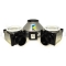 Fantech PB270F-2 Premium Bath Fan Kit with Dual Grilles and Fluorescent Lights - 270 CFM