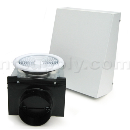 Fantech PBW110 Premium Exterior Mount Bath Fan Kit - 110 CFM image
