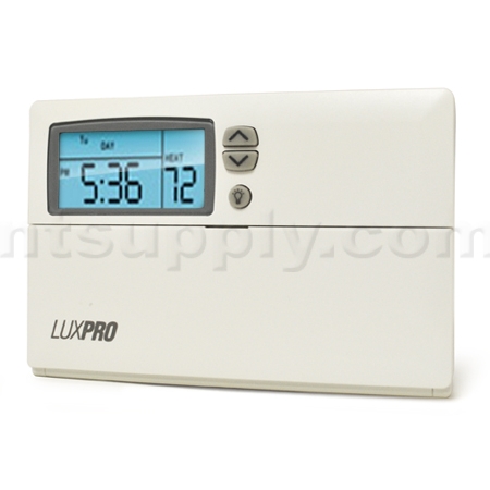Buy LuxPro PSP711CC Programmable (7 day) 1 Heat/1 Cool Thermostat