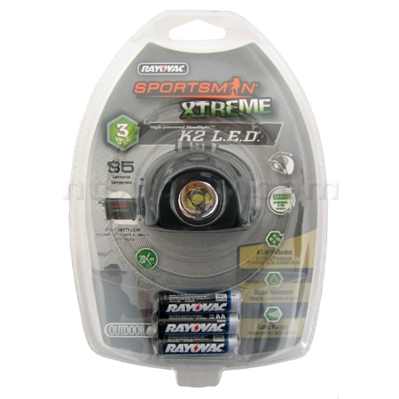 Rayovac Sportsman Xtreme 3AA 3W LED Head Light image