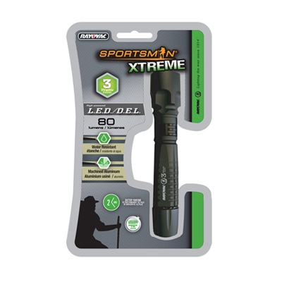 Rayovac Sportsman Xtreme 2AA 3 Watt Luxeon LED Flashlight image