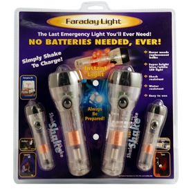 Rayovac Quad Pack Faraday Shake Light image