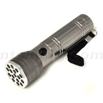 Aluminum LED Party Flashlight With Laser Pointer image