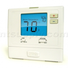 thermostat t701 heat model programmable non cool mfg