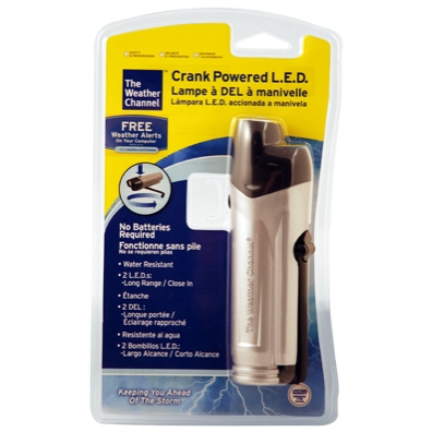 Rayovac The Weather Channel Crank Flashlight image