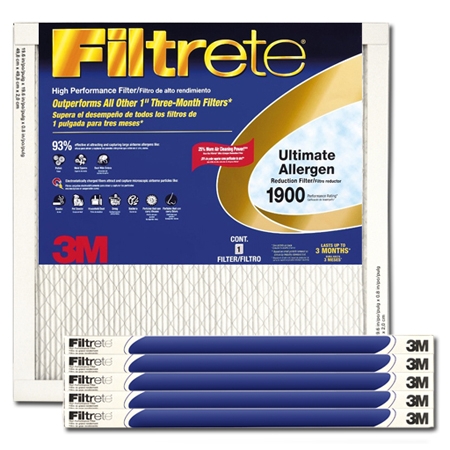 16 x 16 x 1 Filtrete Ultimate Allergen Reduction Filter - UA16DC-6 image