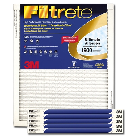20 x 25 x 1 Filtrete Ultimate Allergen Reduction Filter - UA03DC-6 image