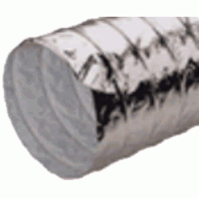 8" X 25' Uninsulated Foil Flex Duct image