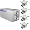 Aldes VentZone IAQ 4-Bathroom Performance Ventilation Package With 200 CFM ERV